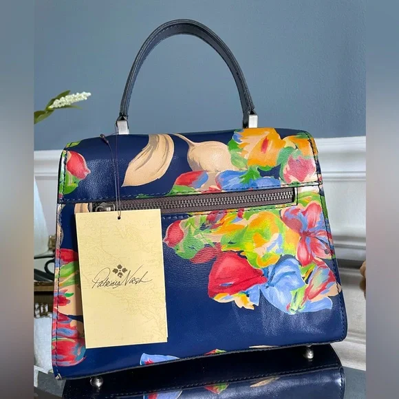 Patricia Nash Chauney Handbag in La Fleur - Picture 3 of 9